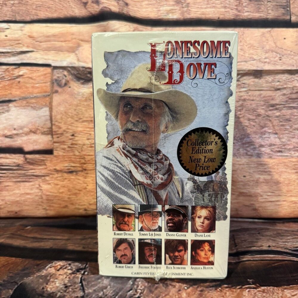 Lonesome Dove VHS 1991 Western Collector's Edition Cabin Fever Hi-Fi